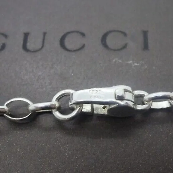 Gucci luxury necklace 925 sterling silver Pristine!!!! - Picture 6 of 10
